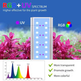 NEW 45cm-60cm Full Spectrum Water Plant Growing Lamp Led Aquarium Lighting