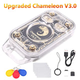 B27B Chameleon V3.0 RFID Smart Chip Reader Emulator+ 4XCUID Card/3XUID Keychain Read Write Copier 125K 13.56Mhz ID IC Tag Co