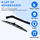 Rear Windshield Wiper Arm Blade Set DKB500690 For Land Rover Discovery 4 2004-2016