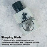 Portable Household Wire Stripper Plastics Manual Wire Stripping Tool Cable Peeling Machine for 2-20mm Cable Wire with 5
