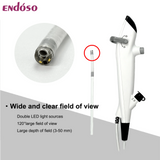 Medical 2.2 2.4 2.8mm Flexible Endoscope Fiber Optic Video Bronchoscope ENT Nasal Disposable Endoscope