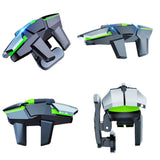 2pcs 6 Finger Phone Game Controller for PUBG Aim Shooting Gaming Trigger Eating Chicken Artifact for Android IPhone Gamepad