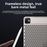 Ultra-Thin Aromatherapy Cooling Metal Case for iPad pro 2024 M4 11-inch & 13-inch with Hollow Heat Dissipation