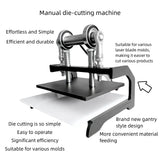 200x250mm manual die-cutting machine, dedicated die pressing machine, leather cutting DIY handmade material cutting machine