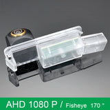 Golden-FishEye AHD 1080P 170° CVBS Reverse Parking Camera For Volkswagen CC Scirocco R / GTS Golf 7 Lamando Magotan B8 2008~2021