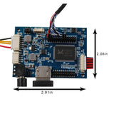 VS-TY2660H-V1 LVDS LCD Controller Board With 8inch 1024x768 EJ080NA-04C LCD Screen
