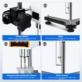 Digital Rotary Viscometer Lab Viscosity Fluidimeter with LCD and Data Output for Inks Paints coatings adhesives Cosmetics NDJ-8S