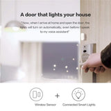 Zigbee Wireless Door Window Sensor 4Pcs Connection Smart Mini Door Sensor Works For Gateway Mi Home Homekit