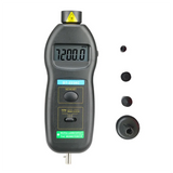 ABWG-DT2236C Speed Detector Meter Laser Tachometer DT 2236C LED Digital Optical Contact Tachometer Detector