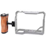 B27B Universal Wooden Side Handle For ARRI For Smallrig For Tilta Camera Cage Rig Extension Grip SLR Photo