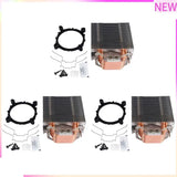 B27B 3X Fanless CPU Cooler 12Cm Fan 6 Copper Heatpipes Fanless Cooling Radiator For LGA 1150/1151/1155/1156/775 AMD