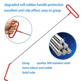 14 Pcs Lock Out Emergency Wedges Air Pump Universal Emergency Kit Interior Trim Removal Kit For Vehicles