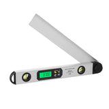 0~225° 400mm Aluminum Alloy Digital Protractor Angle Meter Multi-function Angle Ruler LCD Display Backlight Woodworking