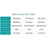 100 * 100mm laboratory ITO/FTO conductive glass cutting table quartz glass wafer cutter