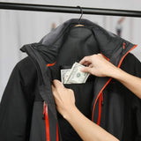 Hanger Safety Concealed Pocket can Safely hang Hidden Pocketssuitable for Hanging Clothes with Pockets to hide valuables Travel