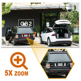 HD 5MP PTZ POE Network Camera Outdoor with 5X Optical Zoom, Dome Security IP Camera, Night Vision Hikvision Compatible
