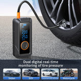Car Mounted Inflation Pump Portable Wireless Inflation Electric Small Car Tire Automatic Inflation Treasure