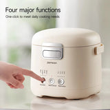 1.2L Smart Electric Rice Cooker with 4 Cooking Functions Titanium Non-Stick Inner Pot for 1-3 People Multicooker