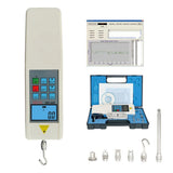 1000N Digital Force Gauge Push Pull Gauge with USB Output 500N Force Meter with Auto Power-Off, Auto Backlit LCD for Lab Tension
