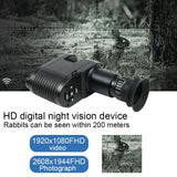 Megaorei M4 Infrared Night Vision Scope With 4X Digital Zoom Monocular Telescope Add on Attachment for Hunting Video Recording