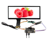 12.3" 1920x720 FHD 850nit IPS LCD Touch Screen And Audio Control Board 50Pins