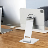 Magnetic Stand Rotatable Tablet Holder Aluminium Ally For 11/10.9 Inch Tablets