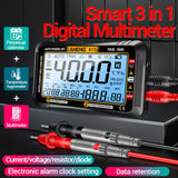 ANENG 613 Smart Multimeter Real-time Power-off Measuring Tester AC/DC Ammeter Voltmeter 4000 Count Digital Multimetro Test Tools