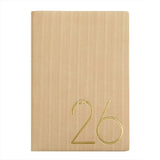 Portable A5 2025 Agenda Book Planner Reminder To Do List Daily Planner Textured PU Creative Planner Notebook Office Supplies