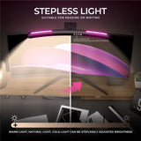 E-Easy To Use-RGB Monitor Light Bar For Eye Caring Light Source Monitor Backlight For Home Office Game 1 Piece