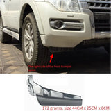 For Mitsubishi Montero Pajero V93 V97 2PCS Front Bumper Mudguard 6405A077 6405A078