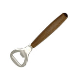 20pcs Stainless Steel Bottle Opener Bartender Wood Beer Opener