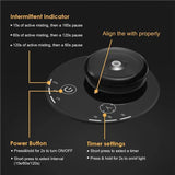5X Waterless Diffuser For Essential Oil Nebulizer With 3 Mist Modes, 4 Timers, 7-Color LED - Aromatherapy Diffuser