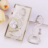 20pcs Love Forever Infinity Design Silver Metal Bottle Opener Wedding Favors