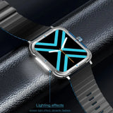D09 Outdoor Sports Smartwatch Men Metal Craftsmanship Mechanical Design 2-Tone Strap 1.9 Inch IPS DAFIT App 128MB Memory BT Call