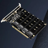 GW-PH44 Nvme 4-Disk Array Card PCI-E Raid Card Signal Splitting Expansion Card Nvme Raid Pcie 4.0 3.0 X16 Split Cards