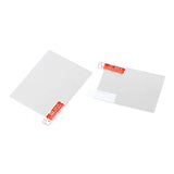 For Nintendo For NDS 4PCS Screen Protector Top Bottom Tempered Glass Film Clear PET Protective Glass