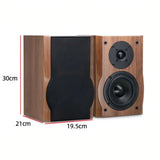 6.5 Inch Passive Wooden Speaker 20~200W Bookshelf Speakers 4 Ohm HIFI Audio Loudspeaker for Home Theater Sound System DJs Studio