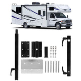360° Rotation Oxidized  Lightweight for RV Yachts Removable Table Leg Adjustable Table Legs Black Heavy Duty Removable