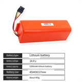 Applicable For Xiaomi, Xiaowa, And Stone Sweepers Lithium Battery Replacement Sweeping Machine Battery