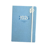 2024 Planner Daily Account ,A5 Thick Paper, 156 Sheets/312 Pages to Do List Notebook for Travel New Year Gifts Office Business