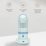 Greenish High Efficiency Fruit Vegetable Cleaning Machine IPX7 Food Purifier with Charging Base for Tableware Milk Bottles