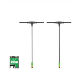 ELRS 2.4GHz Receiver True Diversity RX FPV VRX Dual 70mm Antenna Receiver for FPV Drone