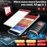 With Cable OBD2 Scanner Diagnostic Tool 15 Resets Full Software New Version