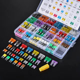 372 PCS Car Fuses Assortment Kit Standard Mini LP Micro2 Blade ATO ATC APS ATS APR 2A 5A 7.5A 10A 15A 20A 25A 30A 35A  Fuses