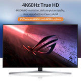HDMI-Compatible To DisplayPort Cable 4K@60Hz Source To DP Display Monitor Cable for PC Laptop PS5 Xbox