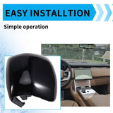 For Land Rover Range Rover 2023+ Antique Jade Gloss Black Gear Shift Lever Knob Cover Head Shift Knob Handle Cover
