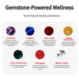 Far Infrared PEMF Photon Therapy Crystal Mat Pad 180x90CM Gemstone Kristrallmate Physiotherapy Rainbow Stone Chakra Magnetic