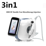 EMS Facial Mesotherapy Machines No Needle Injection RF Radio Frequency Painless Photon Anti Aging Skin Care Beauty Instrument