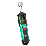 Pinless Moisture Meter | Non-Invasive Water Leak Detector for Wood Drywall Flooring Walls | Ball Sensor Home RV Moisture Tester