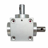 Horizontal Type Waterproof Right Angle Steering Gear 2000RPM 90 Degree Commutator 1.5 Mold 20 Tooth Shaft Diameter 15MM